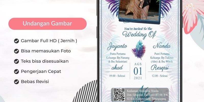 Undangan Nikah Gambar Full HD